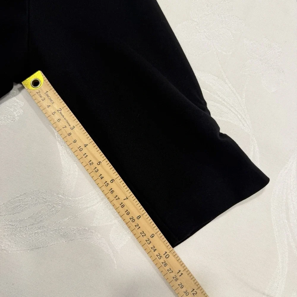 Torrid Studio Size-1 Womens Blazer Ruched‎ Sleeve Black Lined Office